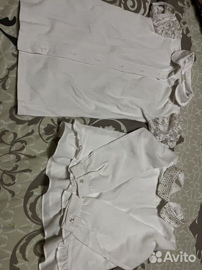 Блузки школьные 116,122,128,134,140,146,152