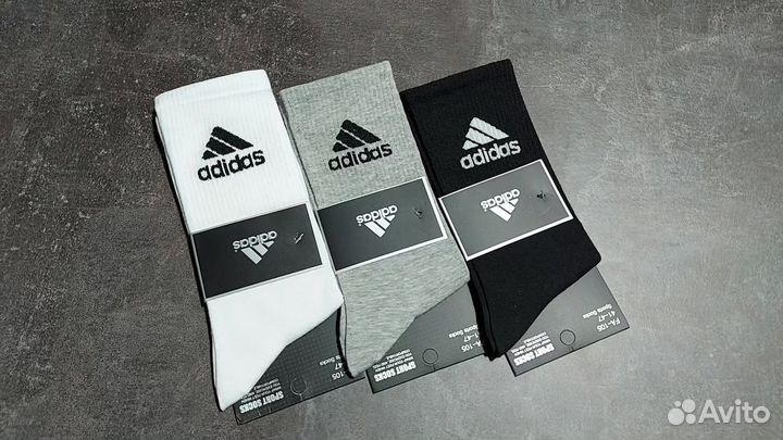 Носки Adidas высокие мужские