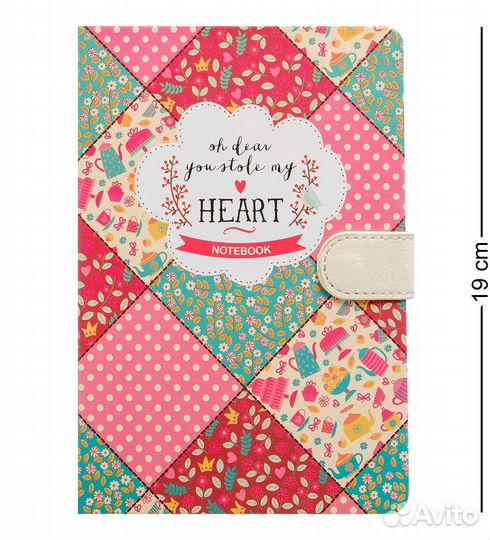 Блокнот бол. Лоскутный мильфлер (твердая обложка) A2115558
