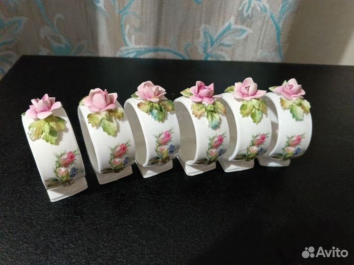 Кольца для салфеток фарфор Англия, Германия