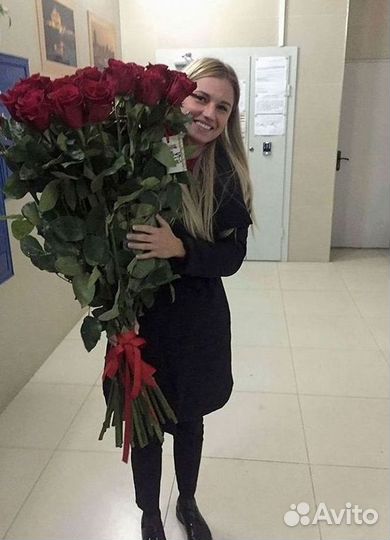 Высокие Розы Гиганты Доставка Круглосуточно