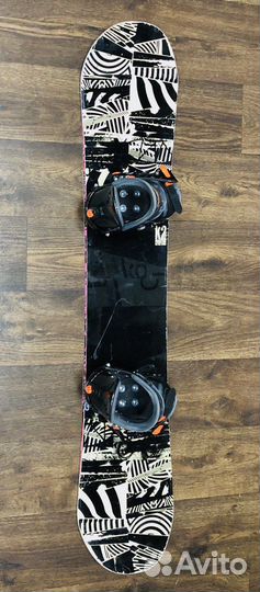 Сноуборд К2 Parkstar 149 карбон + крепы Atom S/M