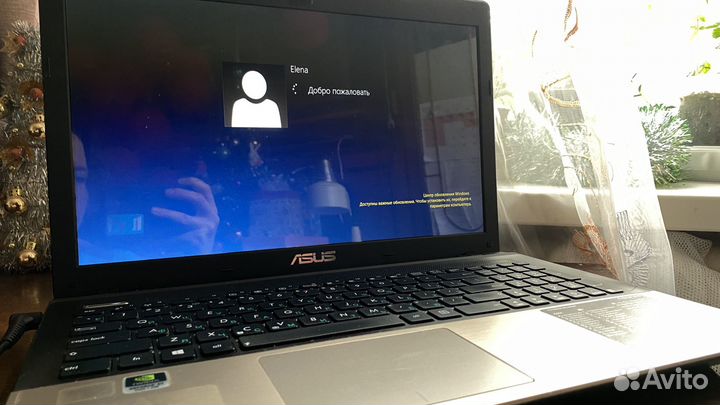 Ноутбук asus на запчасти