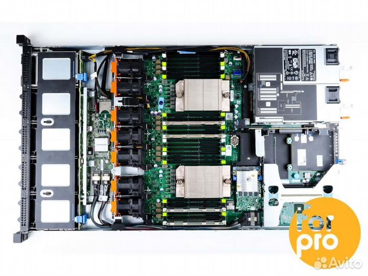 Сервер dell R620 8SFF 2xE5-2643v2 176GB, H710