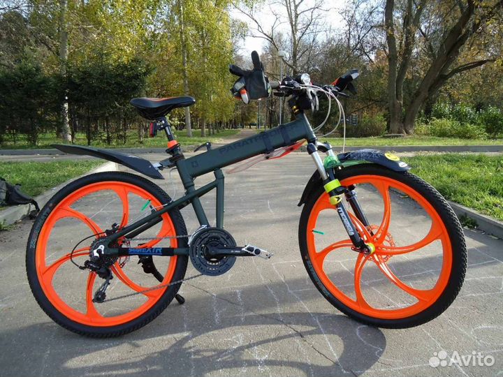 Армейский велосипед. Рама 18 дюймов. Колеса 26