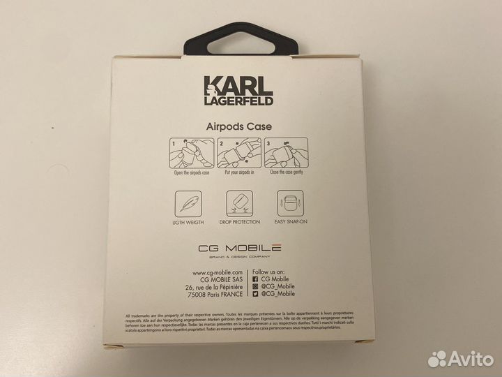 Чехол Karl Lagerfeld AirPods Pro