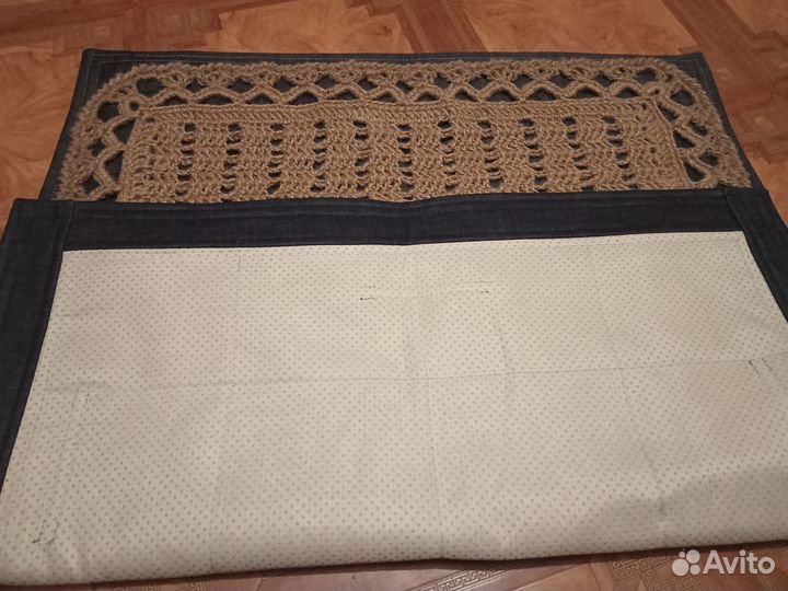 Коврик из джута