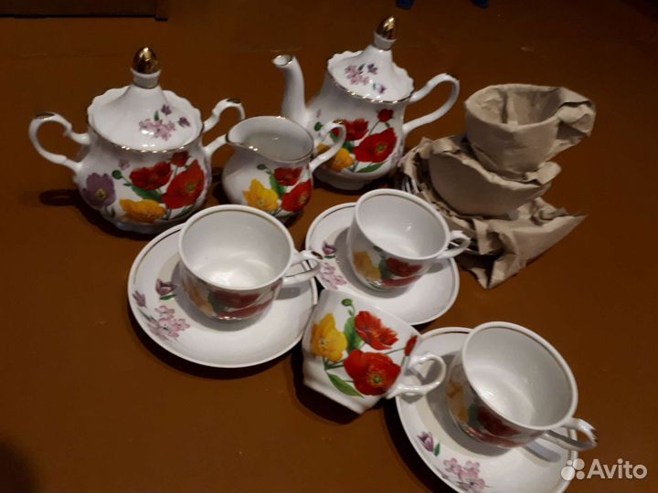 Чайный сервиз новый в коробке
