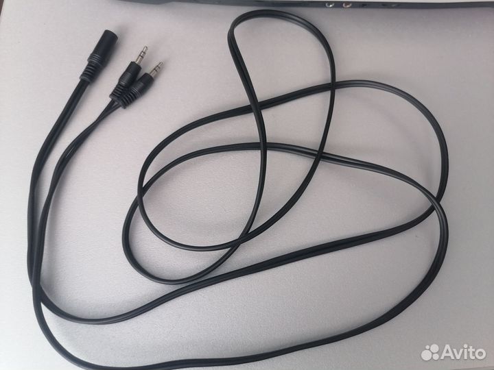 Переходник для наушников с микрофоном Jack 3.5