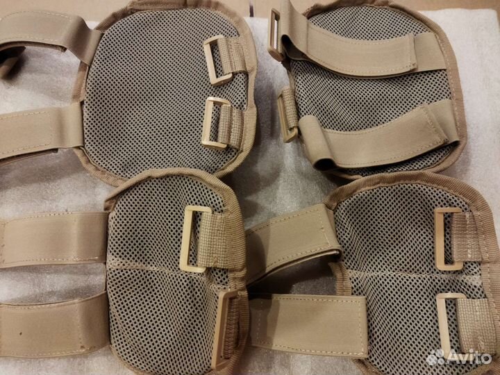 Защита суставов колени+локти, песочного цвета