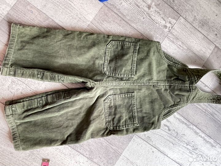 Детский комбинезон из плотного вельвета