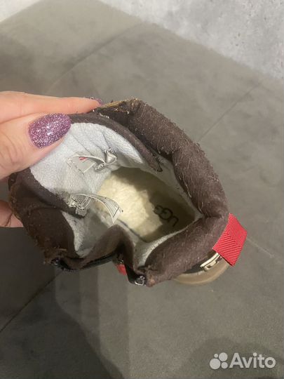 Сапожки демисезонные для мальчика Ugg 30 размер