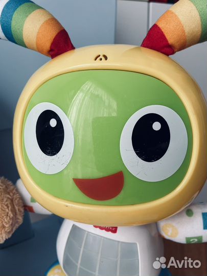 Робот Бибо и ученый щенок fisher price