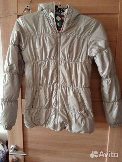 Куртка для девочки осень. Двусторонняя