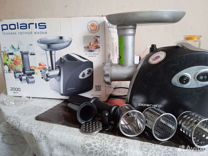 Запчасти на мясорубку polaris