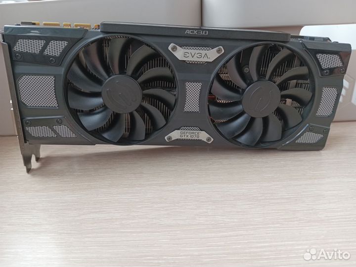 Видеокарта evga GTX 1070 8GB