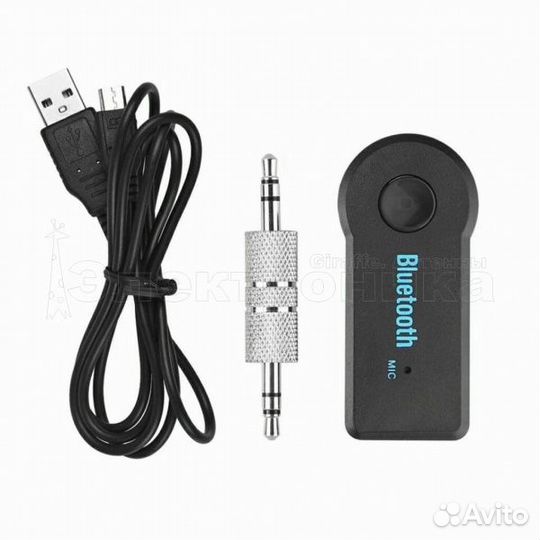 Bluetooth AUX адаптер с микрофоном
