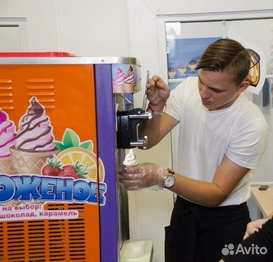 Сладкая Сахарная Вата Попкорн Мороженое на праздн