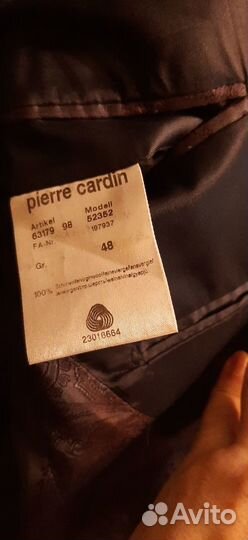 Пиджак шерсть Pierre Cardin р.48 Original Germany