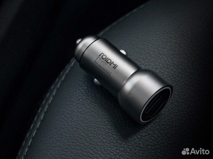 Автомобильный блок питания Xiaomi Roidmi Metal Car