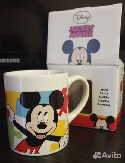 Кружка Микки Маус плюс фигурка