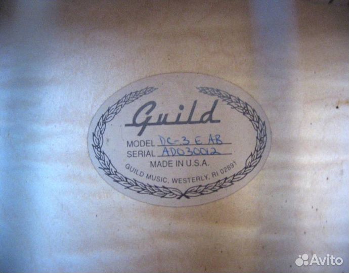 Гитара электроакустическая guild