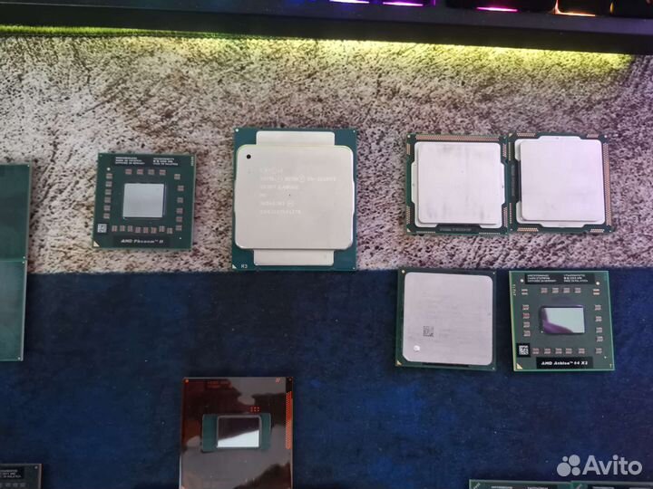 Процессоры intel, amd для ноутбуков и пк