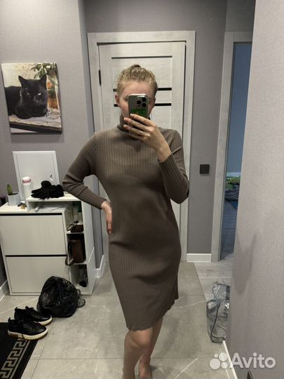 Платье трикотажное женское