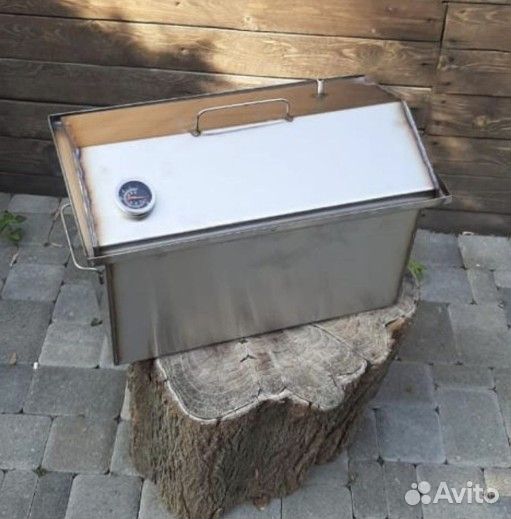 Коптильня для горячего копчения