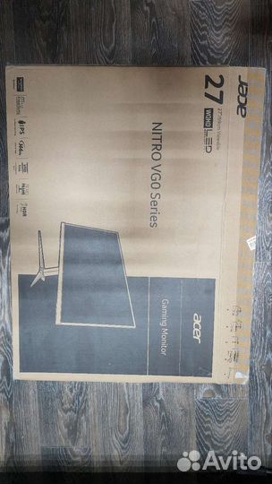 Игровой монитор Acer Nitro vg270upbmiipx, 27
