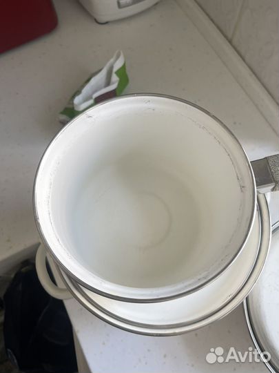 Набор Кастрюль эмалированные