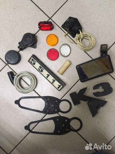 Старые детали лески СССР