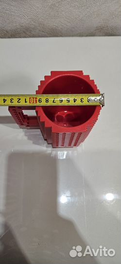 Кружка пластиковая в стиле Lego
