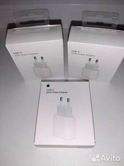 Блок питания Type-C 20w для iPhone (USB-C)