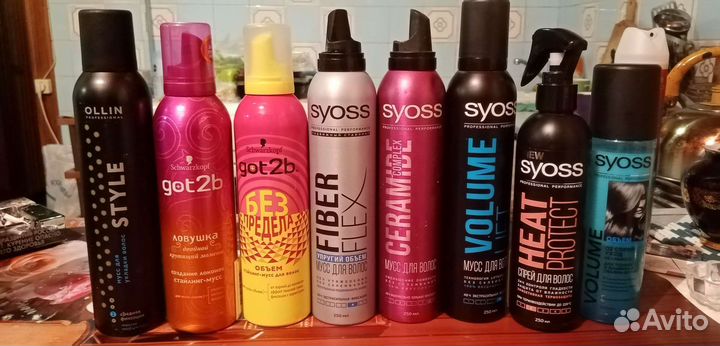 Лаки, Муссы, пенки, спреи для волос