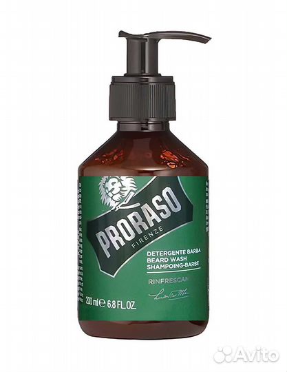 Шампунь для бороды Proraso (4 вида), 200 мл