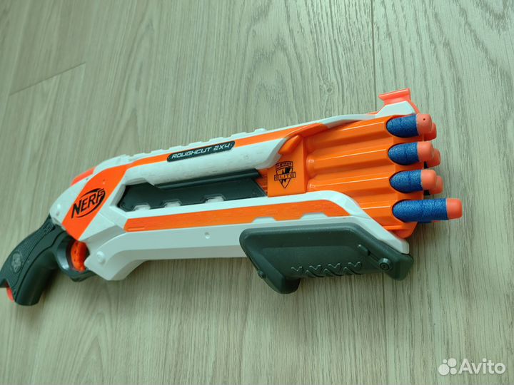 Пистолет Nerf N-Strike Elite Rough Cut 2X4
