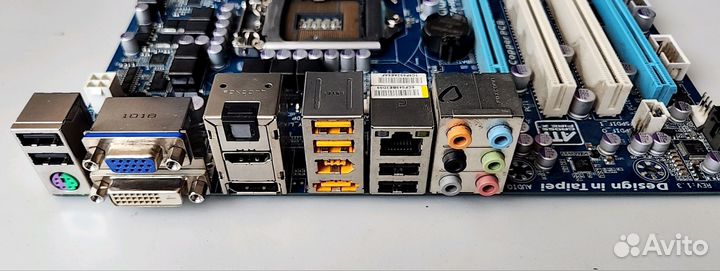 Материнская плата с процессором intel core i5-650