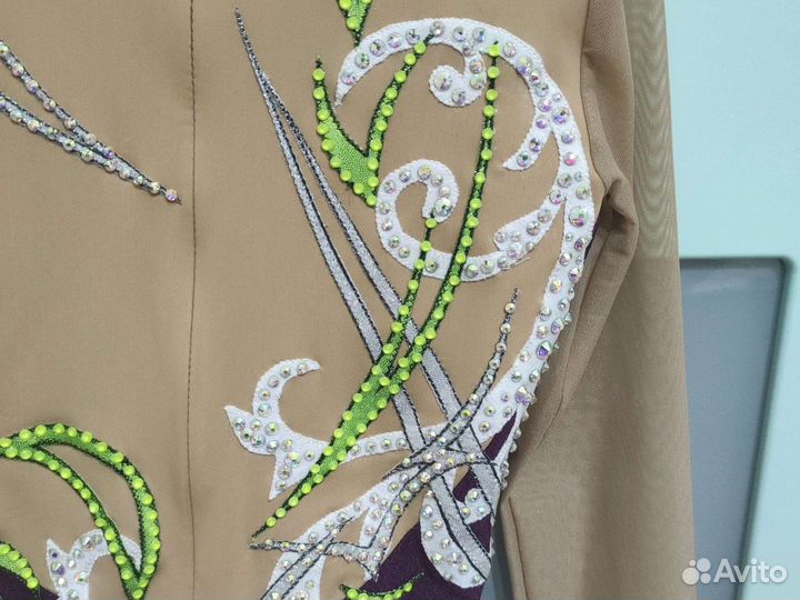 Купальник для спортивной аэробики, гимнастики