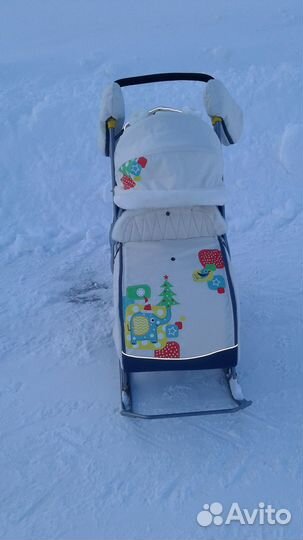 Продам санки- коляску