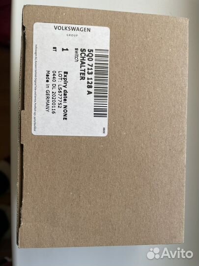 Микровыключатель 5q0713128A