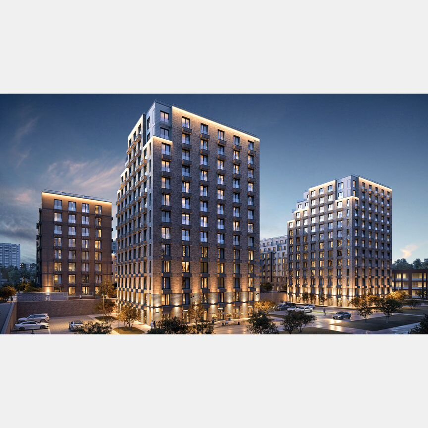 2-к. квартира, 68,7 м², 1/8 эт.