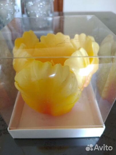 Свечи восковые разные 8 шт