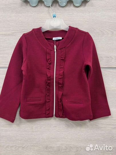 Жакет/пиджак 98 на девочку. mayoral. новый