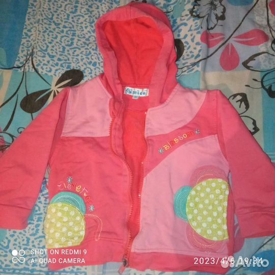 Вещи пакетом на девочку 86