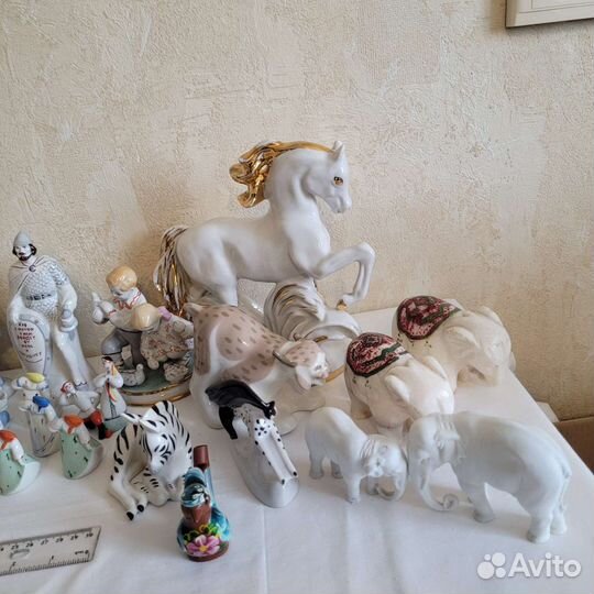 Фарфоровые статуэтки, фарфор