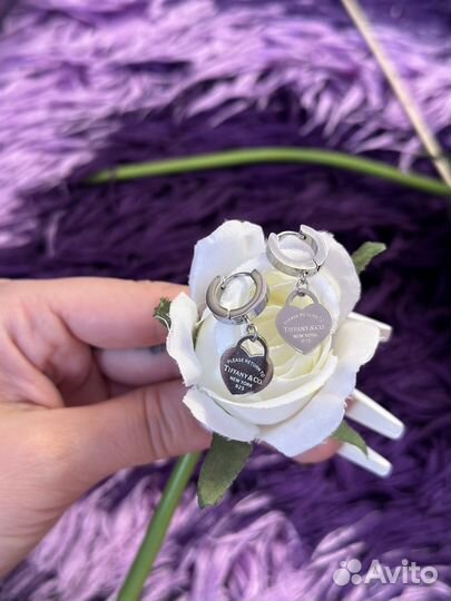 Tiffany серьги 925