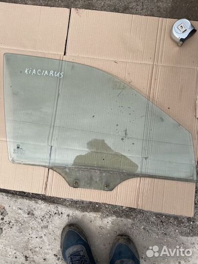 Стекло передней правой двери kia clarus 2