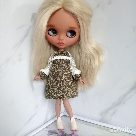 Одежда для Блайз/платье + колготки и гольфики