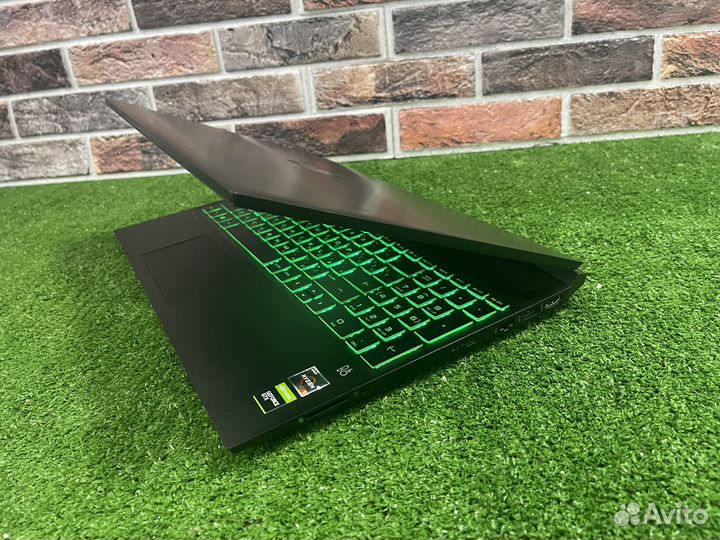 Игровой HP gaming ryzen 5/8GB/GTX 1650/SSD 256GB